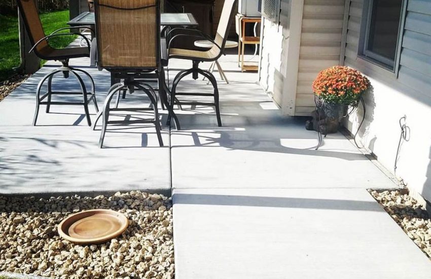 Concrete Patio